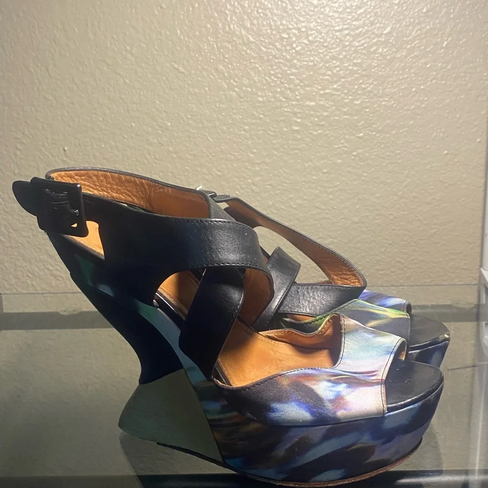 Anthropologie Leifsdottir Platform Sandals - Picture 3 of 6